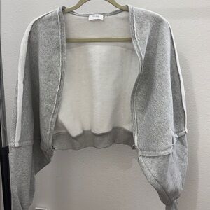 Bluivy Light Gray Cocoon Cardigan